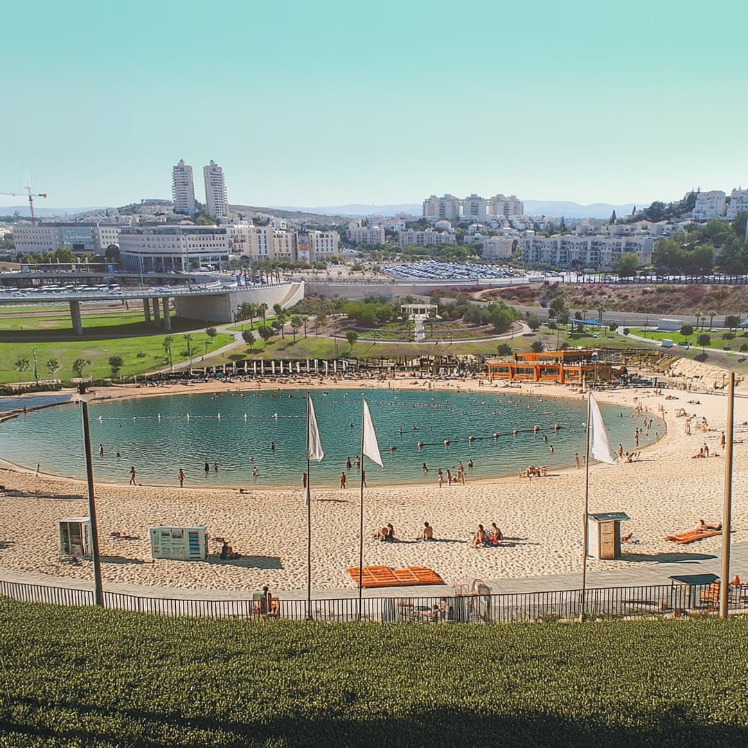 חשיפה ראשונה: הדמיה של הים המלאכותי שהולך להחליף את ענבה – האם מודיעין בדרך לחוף משלה?