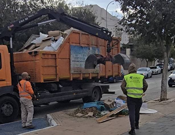 היערכות לחגי תשרי במודיעין: מבצע הניקיון הענק שיעשה לכם סדר בעיניים