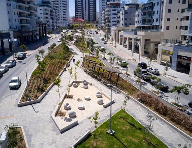 השדרה המרכזית בשכונת מורשת
