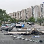סערה פתאומית במודיעין! עצים קרסו, מפגעים נרשמו – כל העדכונים