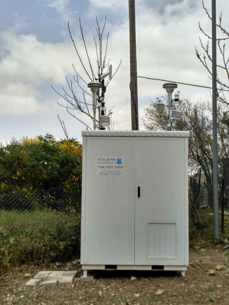 ניטור זיהום אוויר במודיעין