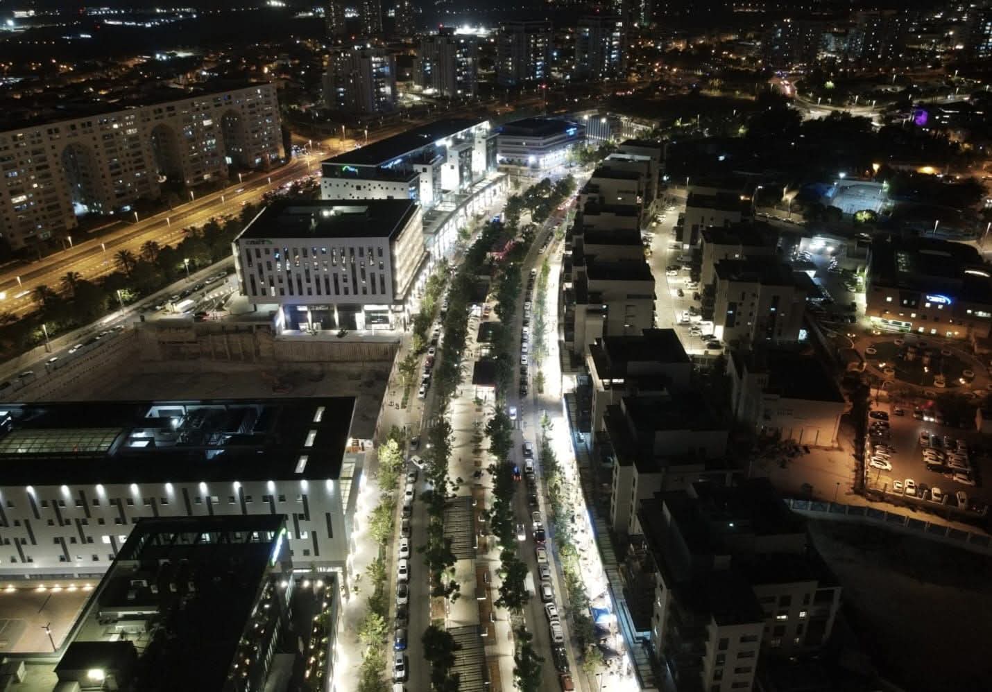 תמונה של מרכז העיר מודיעין