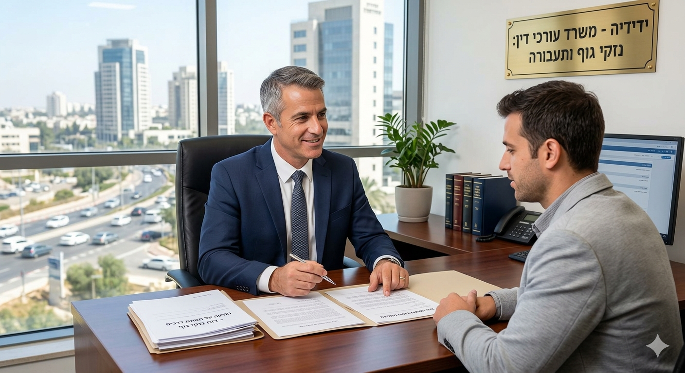 עורך דין תאונות דרכים במודיעין